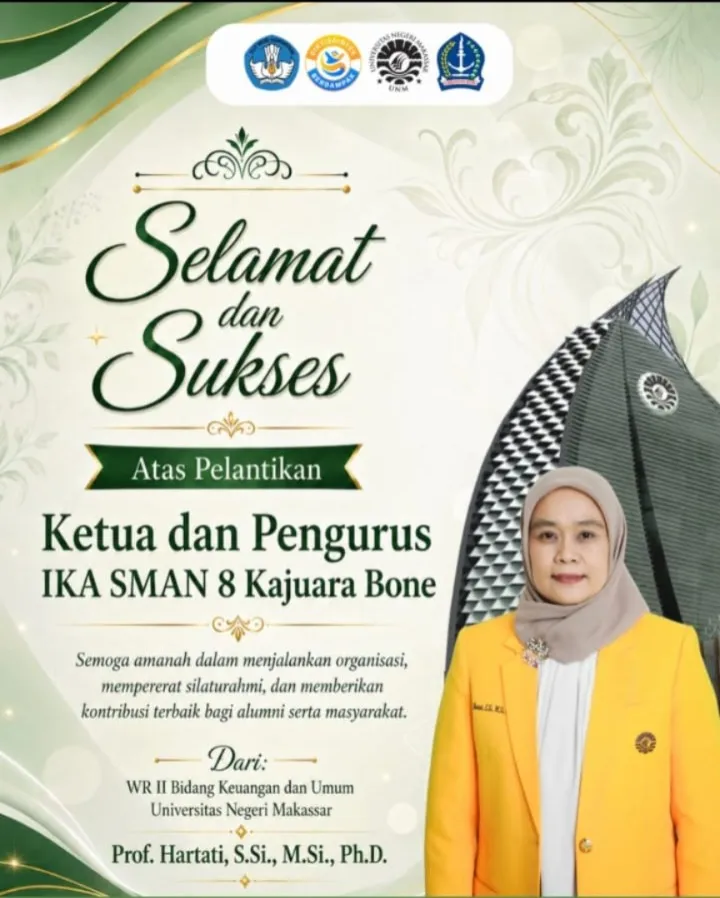 Ucapan Selamat Pelantikan IKA